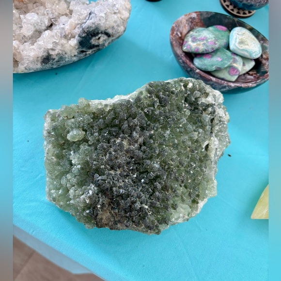 Double sided prehnite from Morocco - Picture 9 of 9